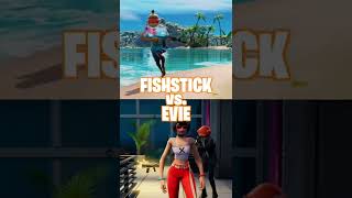 NPC 1v1s: Evie vs. Fishstick 🐟 #shorts