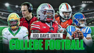 100 days until College Football: Biggest storylines & Bold predictions for the upcoming season 💪