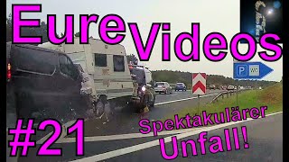 Eure Videos #21 - Kobra11 Spezial #01 - Ungebremst auffahren #Dashcam Unfall@EureVideosFahrnuenftig