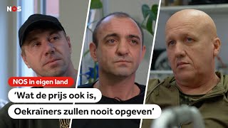 Deze Oekraïense militairen herstellen in Groningen, maar willen het liefst terug