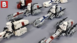 LEGO BARC Speeders Custom Minifig Scale!