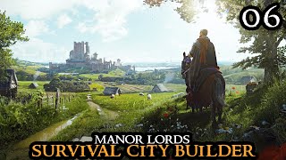 The MANOR House & Taxation - MANOR LORDS || BEAUTIFUL Survival City Builder Walk
