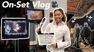 ON SET VLOG! 🎥 behind the scenes of filming a short + crew positions