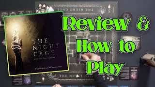 The Night Cage Review \u0026 How to Play | A Co-operative tile laying Nightmare, in a good way!