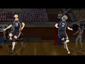 haikyuu seaon 3 setter switch and synchronization attack