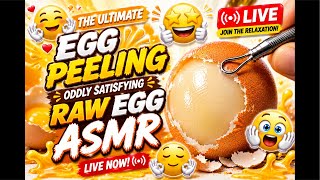 This Raw Egg Peeling Challenge Is Stressfully Relaxing 😬