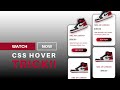 Animated Product Card Hover Effect | HTML & CSS