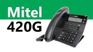 The Mitel / Shoretel 420G IP Phone - Product Overview