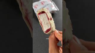 Raffaello Raspberry Ice Cream #yummy #satisfying #asmr #shorts