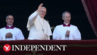 Watch again: Pope Francis gives Christmas Eve mass in Vatican City