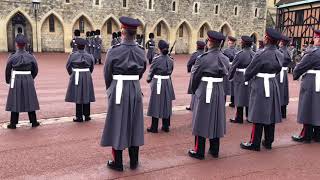 Changing of the Guard Ceremony at Windsor Castle