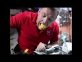 How to eat pudding in space