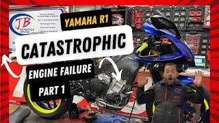 Yamaha r1 engine failure part 1 @jbsworkshop