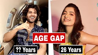 Shocking Age Gap in Rashmika Mandhana and Her Boyfriend  Vijay Deverakonda !! Net worth, & DOB