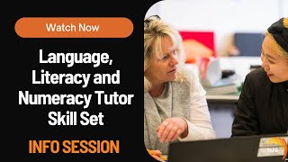 CHCSS00101 - Language, Literacy and Numeracy Tutor Skill Set (Semester 1, 2025)