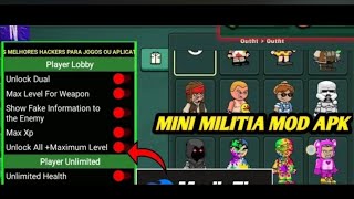 MINI MILITIA MOD APK NEW V.5.6.0 |🫢 MOD MENU WITH UNLOCKED OUTFIT, UNLIMITED MONEY 2025 MEDIAFIRE🔥😍