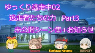 ゆっくり逃走中02　Part3 未公開シーン集+お知らせ