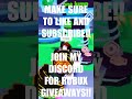 donating 20 rbx to someone who gave me 4 rbx like and subscribe roblox shorts subscribe robux