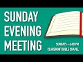 Sunday Evening Meeting (9/15/2024): Raymond Johnson