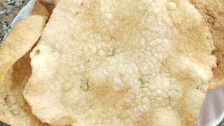 सूजी और गेहू के आटे की पापड suji aur gehun ke aate ke papad ki recipe Holi ke tyohar per banaen