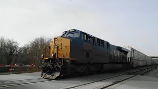 Railfanning in Brunswick, Maryland with CP, Train Race and more! | 1/8/23