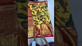 #beautiful Kanchipuram silk sarees #pen kalamkari digital print 🛍️🛍️