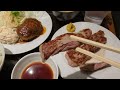 グリル ロン ron 人気洋食店でステーキとハンバーグのセット 大阪梅田・阪急三番街店