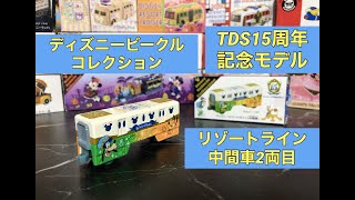 TDS15thのリゾートライン（中間車２両目）紹介してみた【ディズニービークルコレクション】