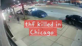 THF TP KILLED IN CHICAGO WITH HIS KIDS!!! DRILL HIT by the BUS STOP