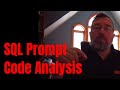 Using Redgate SQL Prompt for Code Analysis