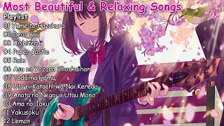 【1 Hour】Most Beautiful \u0026 Relaxing Japanese Songs 2019   For Relax \u0026 Sleep