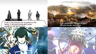 Shin Megami Tensei 4 ALL ENDINGS