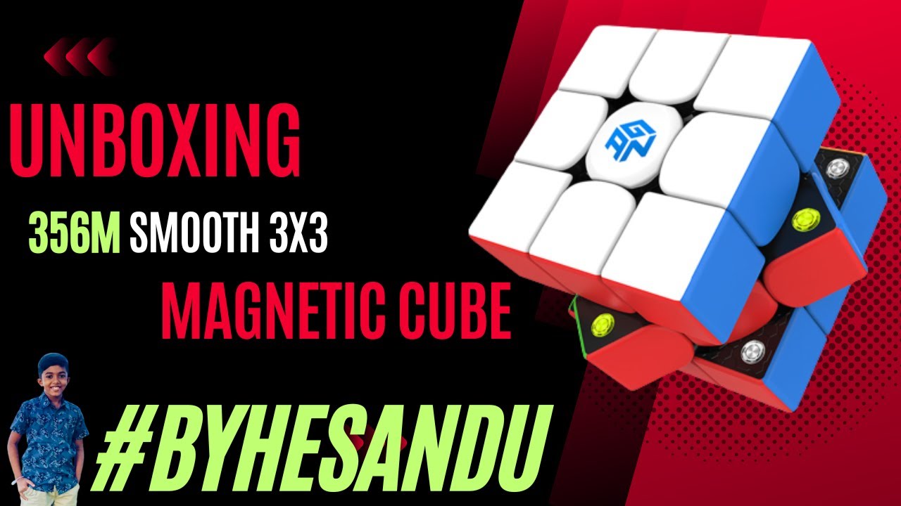 Unboxing Magnetic Cube Gan Youtube
