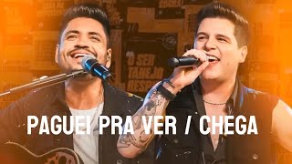 Fred e Fabrício - Paguei Pra Ver / Chega | Acústico De Primeira 2