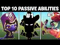 Top 10 Passive Abilities 🤔 Zooba