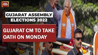 Gujarat CM Bhupendra Patel To Take Oath On Monday | Gujarat Election 2022 Results