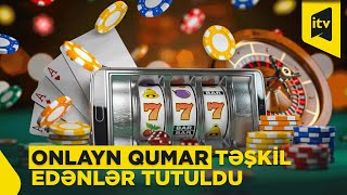 Sosial şəbəkələrdə onlayn qumar təşkil edən dəstə saxlanıldı