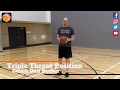 Basketball Manitoba Quick Hitter with coach Dan Becker - Triple Threat Position