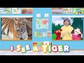 What Do You See Song? Wild Animals | Learn Some Words Series | Dream English Kids