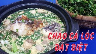 Cách nấu CHÁO CÁ LÓC RAU ĐẮNG ngon hơn béo hơn ăn sẽ nhớ mãi - Hồng Thanh Food