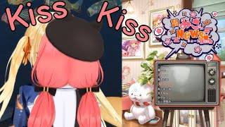Мико страстно целует Амелию, увидев ее в кимоно!!! [Hololive Ru Sub]