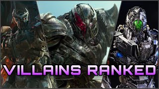 Ranking The Transformers Movie Villains (Megatron To Scourge)