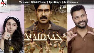 Maidaan Teaser Reaction | Ajay Devgn | Amit Sharma | Boney Kapoor | A.R. Rahman |  June 23