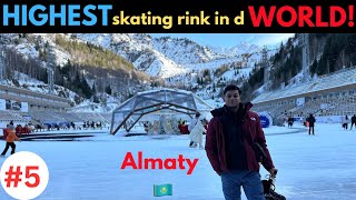 World's HIGHEST skating rink ! things to do in Almaty