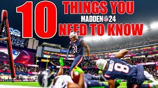 Madden 24: 10 New Features You Must Know [Madden Details]