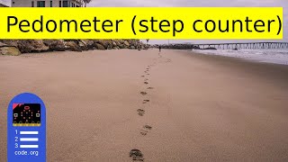Microbit Project - Pedometer (step counter) - Beginners