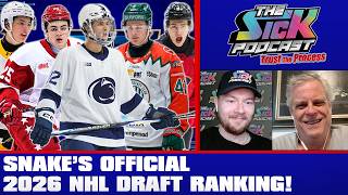 Snake’s Official 2026 NHL Draft Ranking! - Trust The Process #76