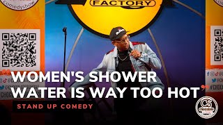 Women's Shower Water is Way Too Hot - Comedian Jay Phillips  #chocolatesundaescomedy