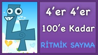 40 Tan Geriye 4 Er Ritmik Sayma
