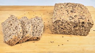 [082] Flaxseed Oatmeal Bread Recipe | Boost Digestion & Relieve Constipation Naturally!